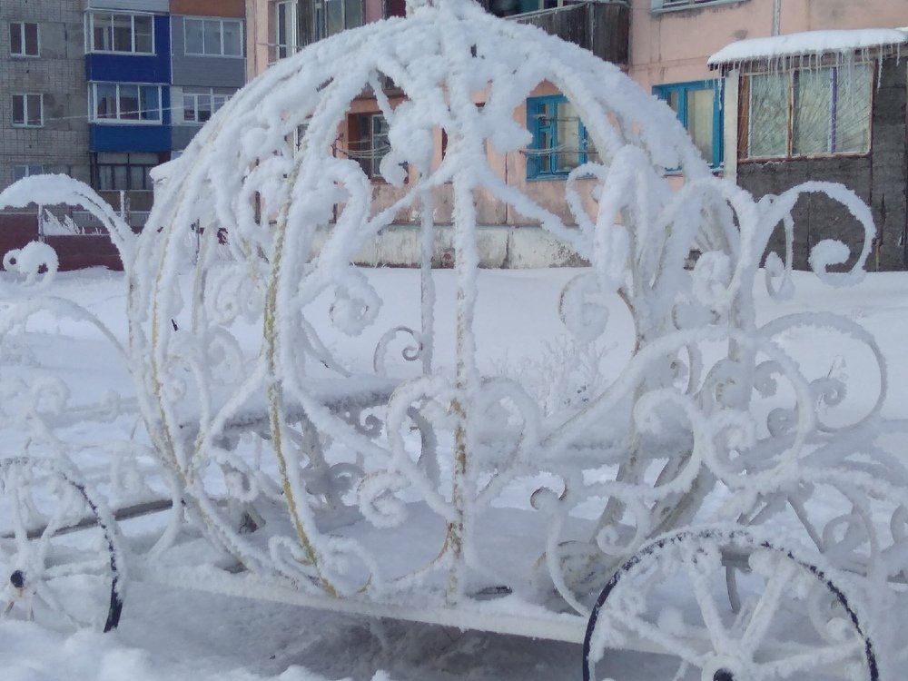 Карета Снежной Королевы.
