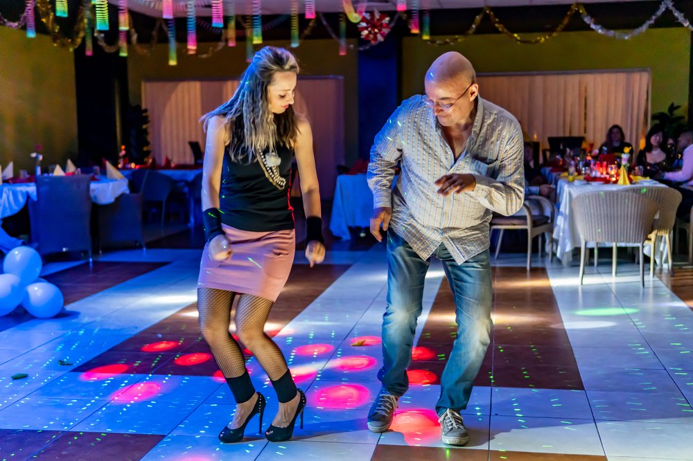 A New year's Celebration 80's themed