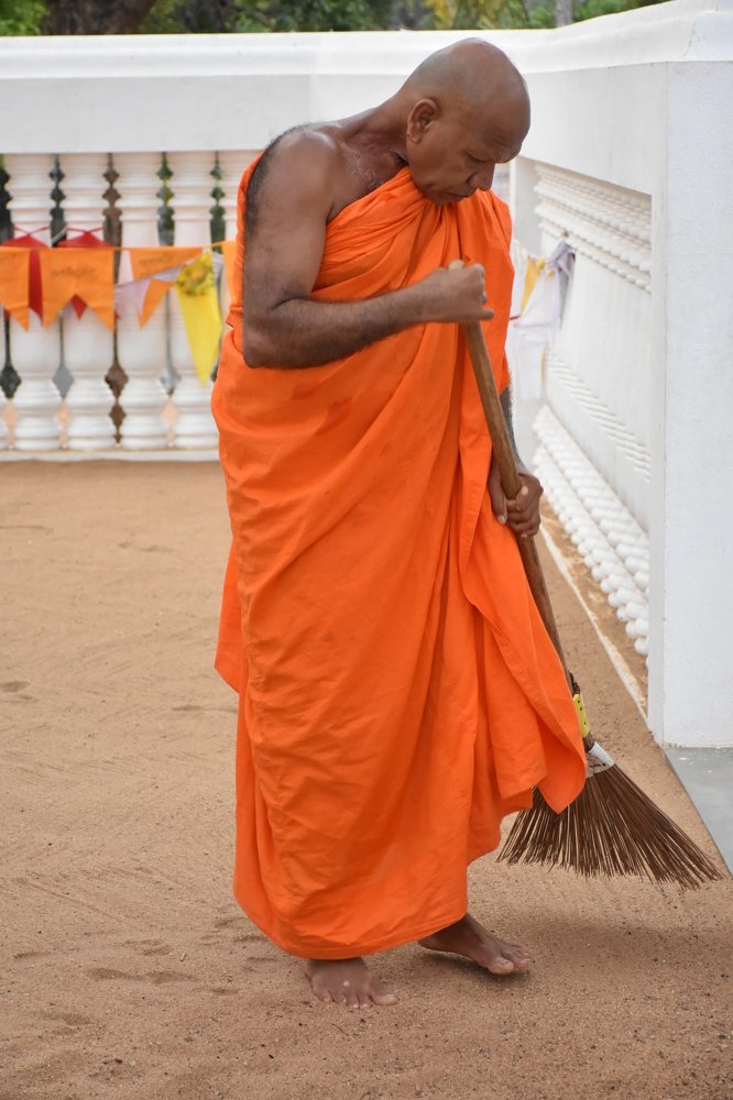 Monk Sweep the Bad things