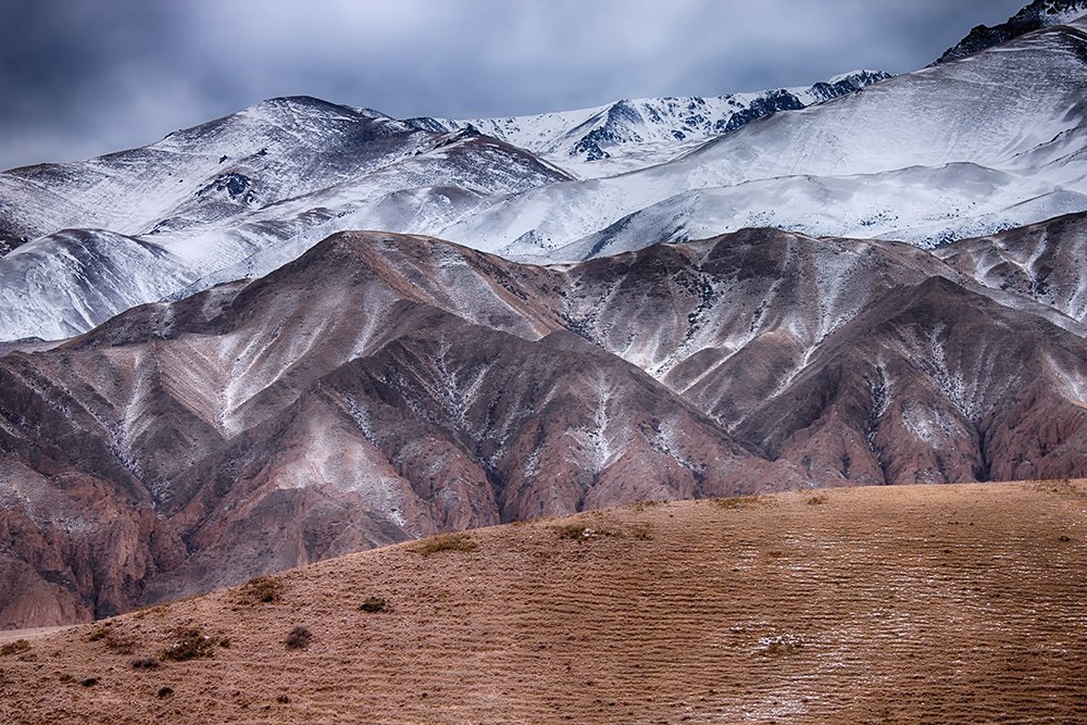 Январь в карамельных тонах