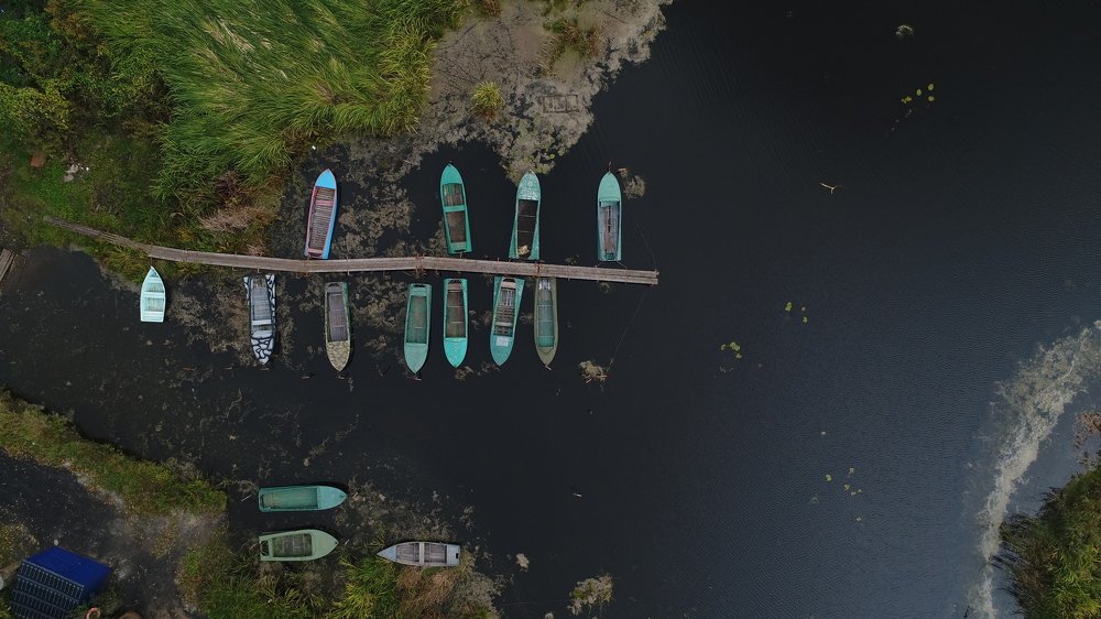 Лодки у причала