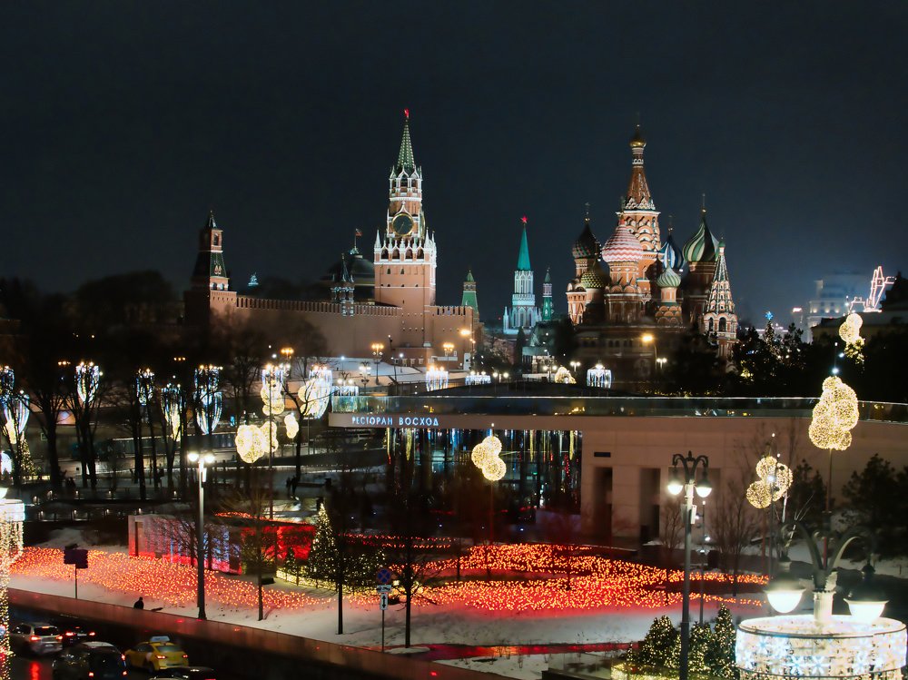 Москва новогодняя