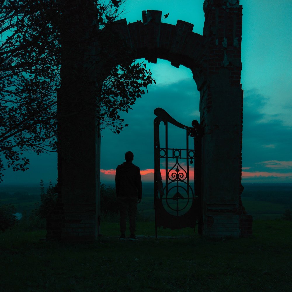 The first sunset of my fall