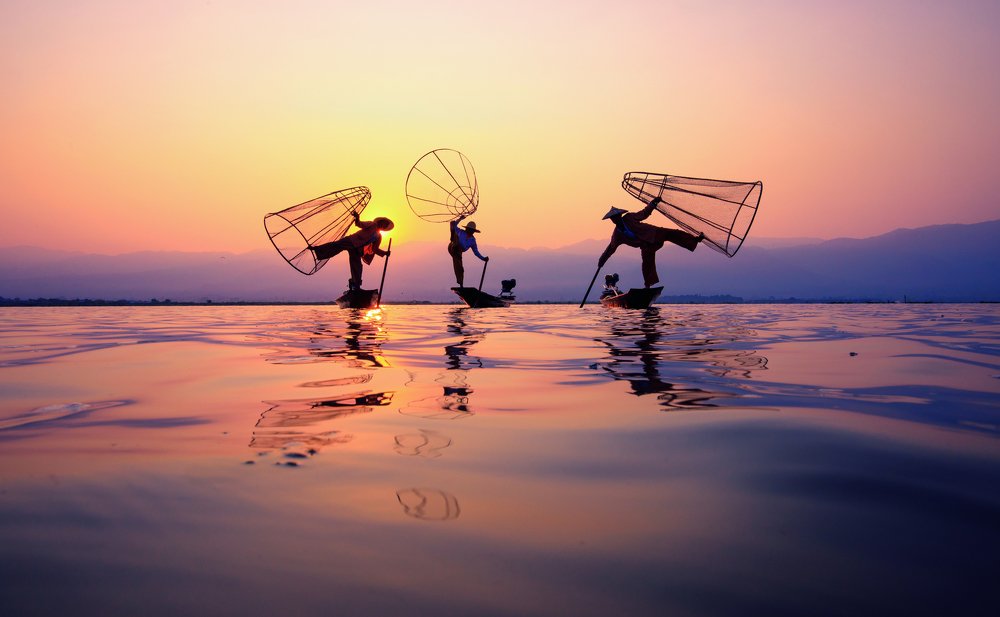 New day in Inle lake