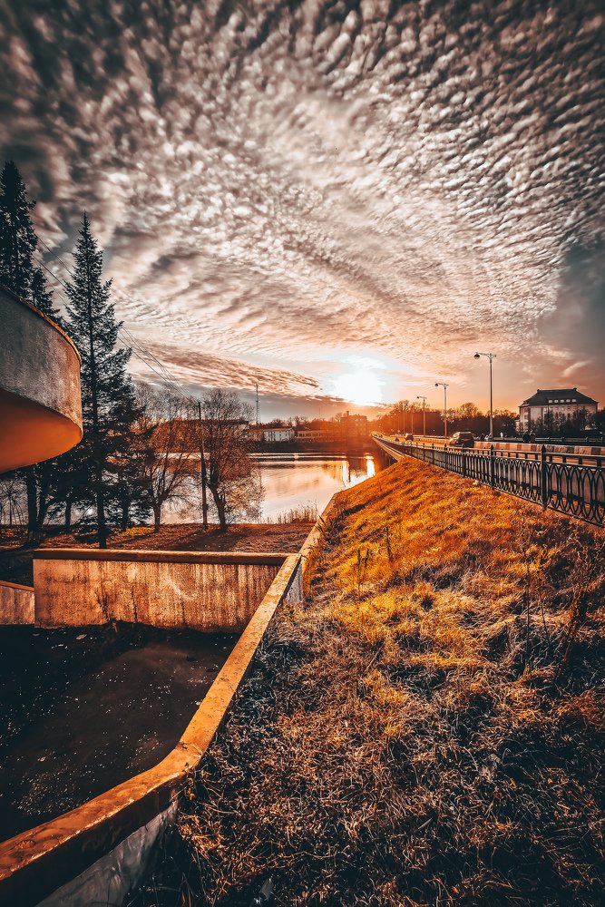 Карелия, Сортавала, закат