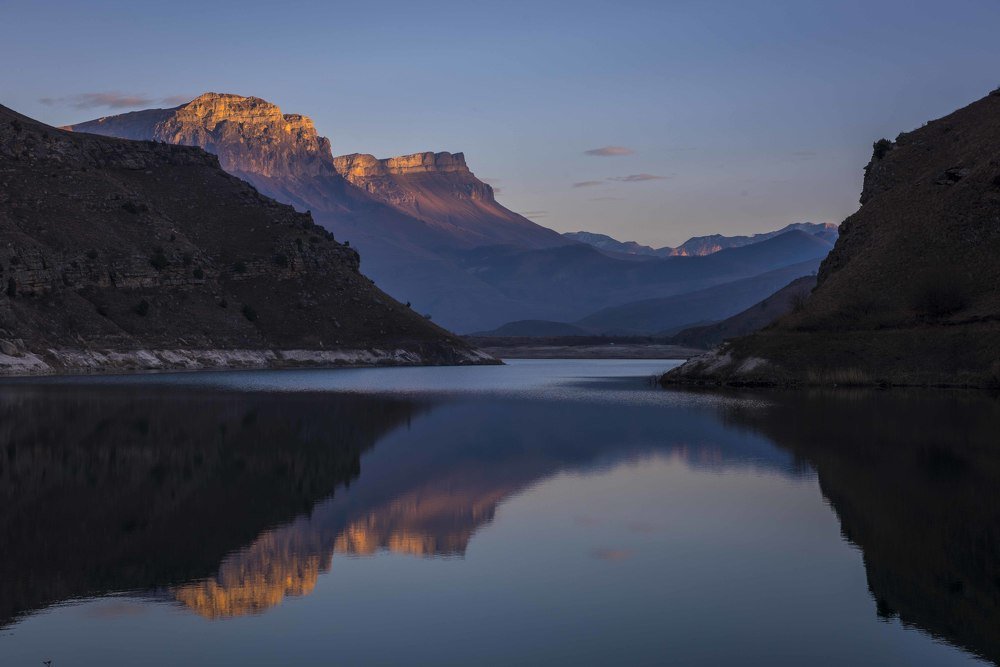 Вечер на Былымском озере