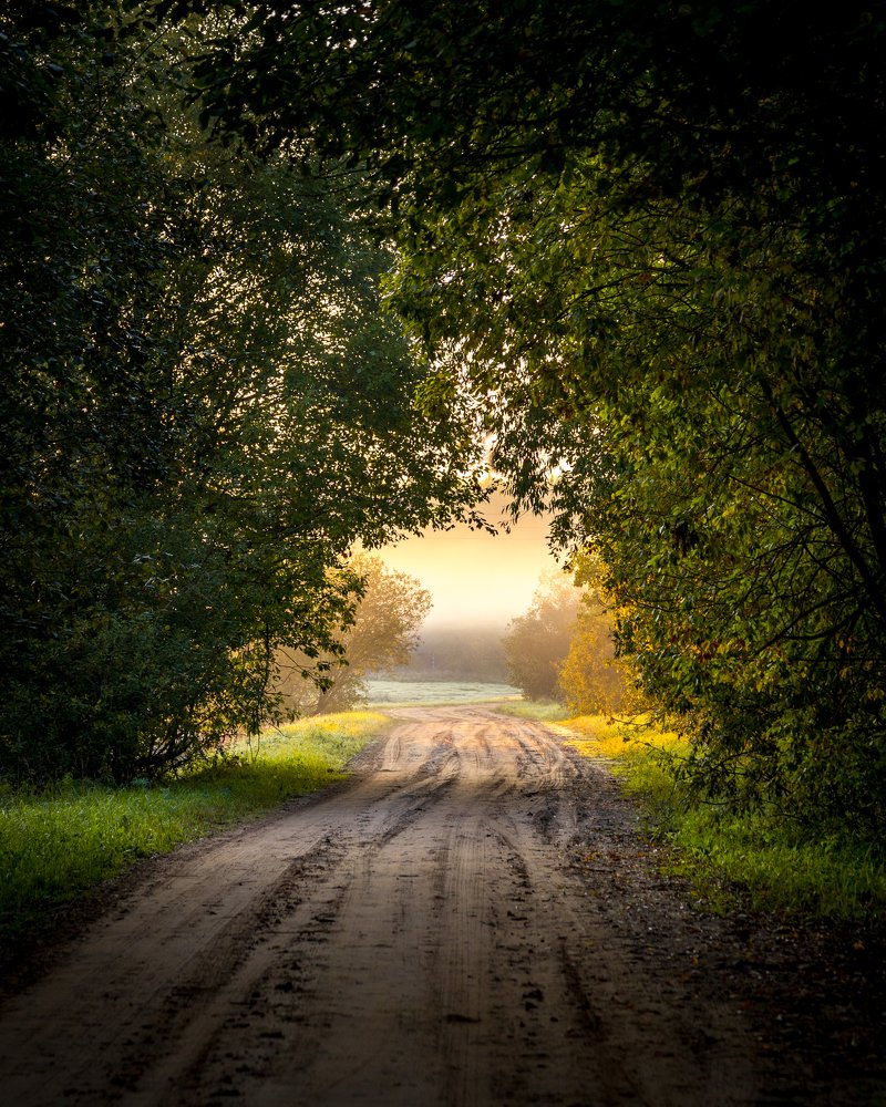 Белорусское осеннее утро