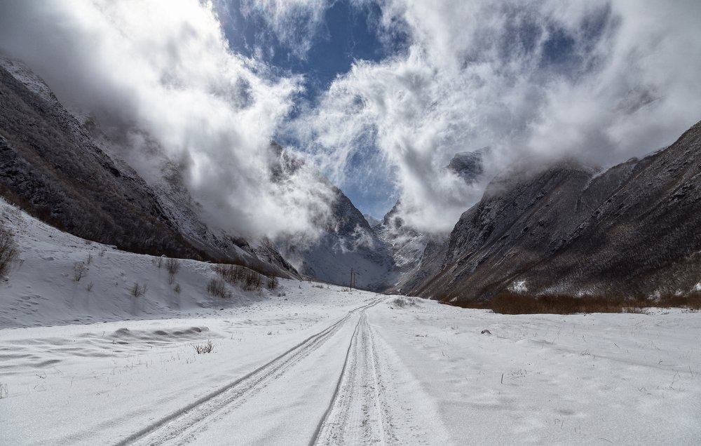 Дорога к мидаграбинским водопадам