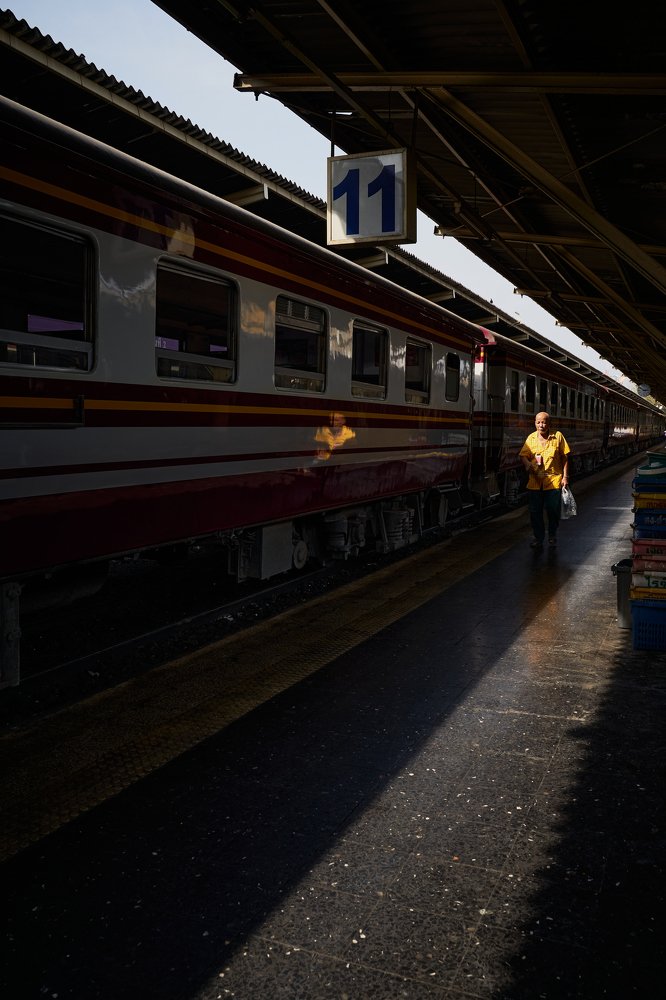 Last Passenger Left The Train