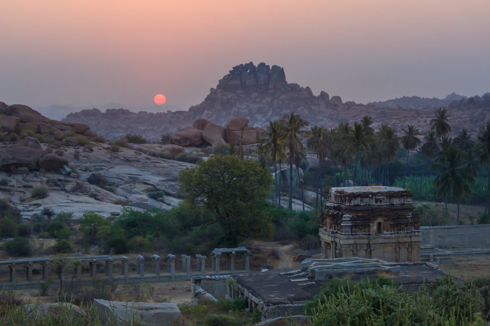 Рассвет в Хампи, Индия