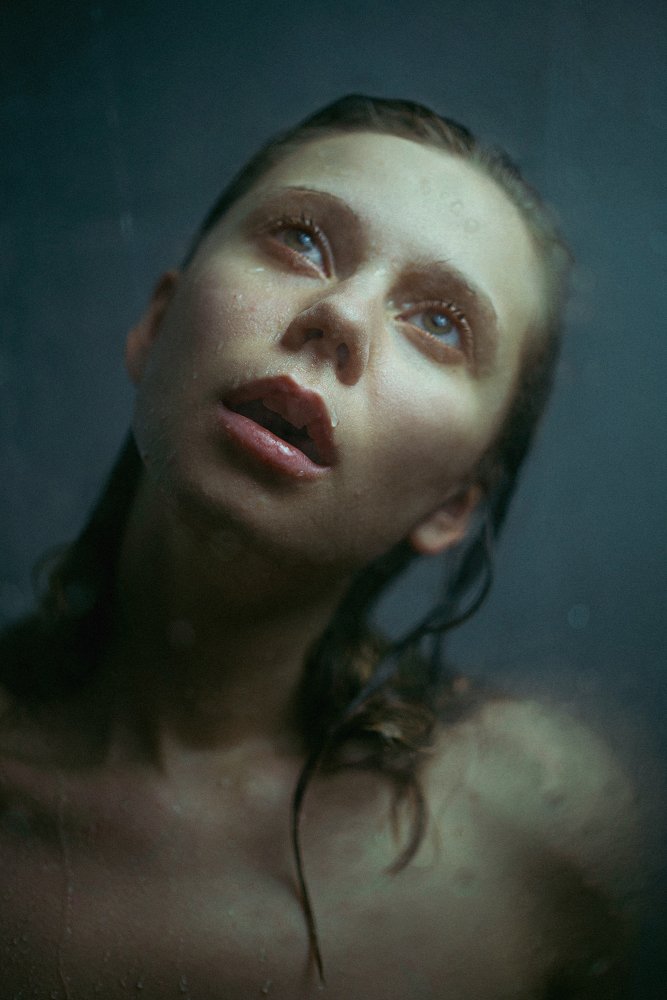 Cold water. Self Portraits.