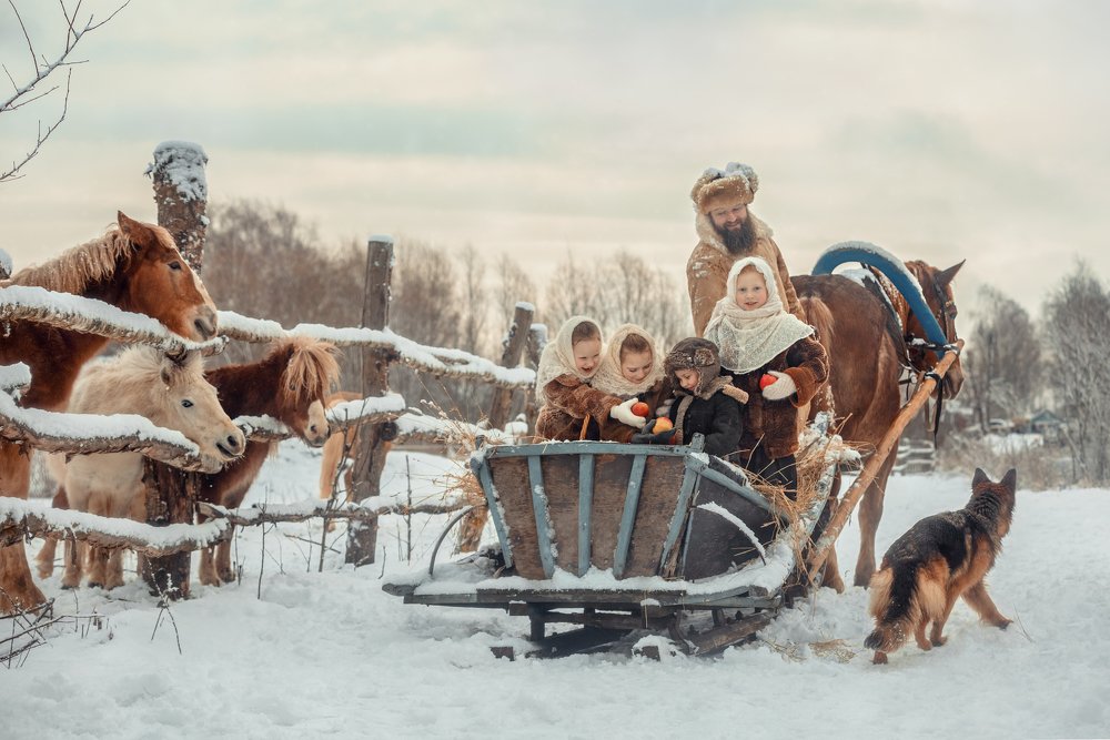 Зимние яблочки