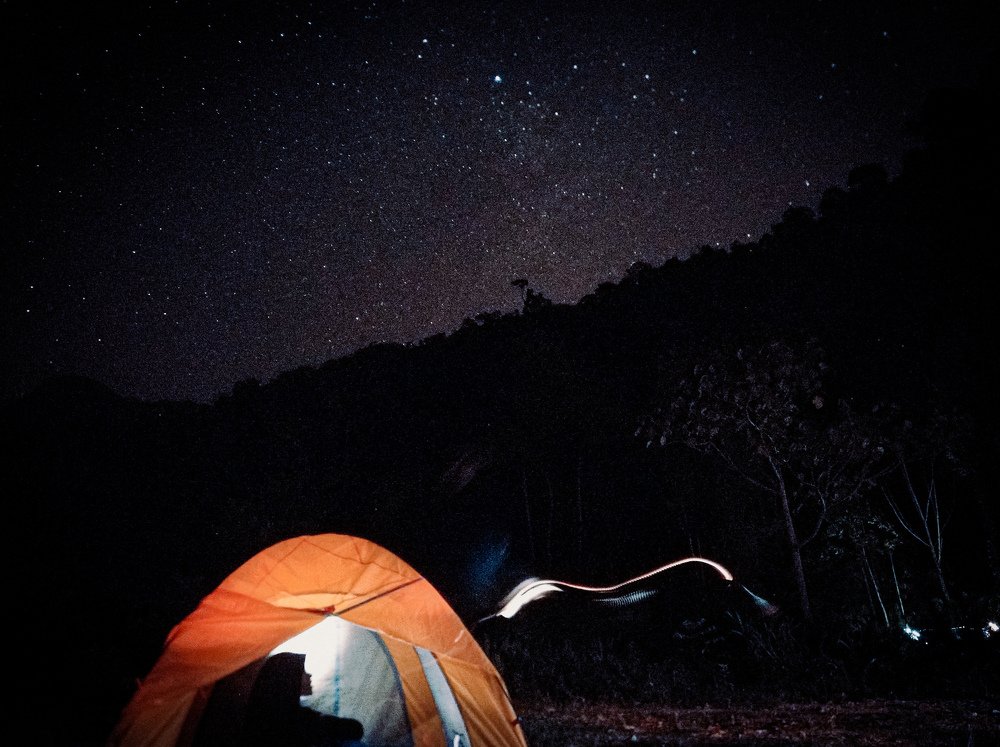 Camping Near Mount Kenderong , Grik Perak Malaysia