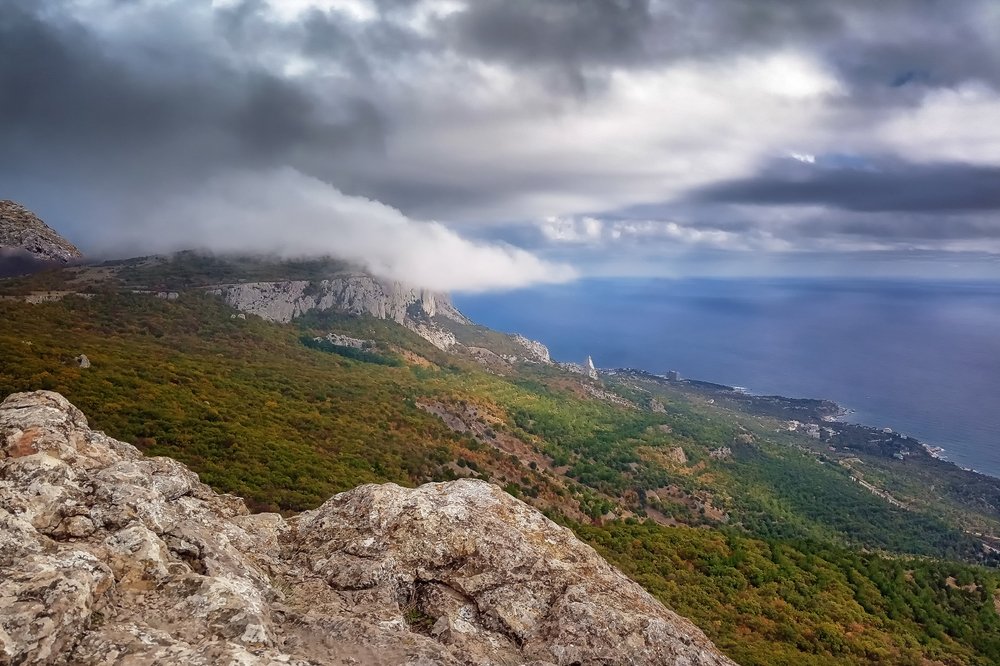 Над облаками..