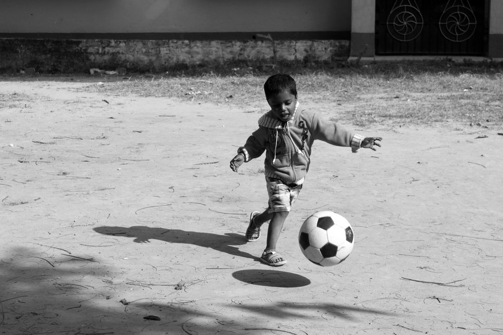 Would be footballer.