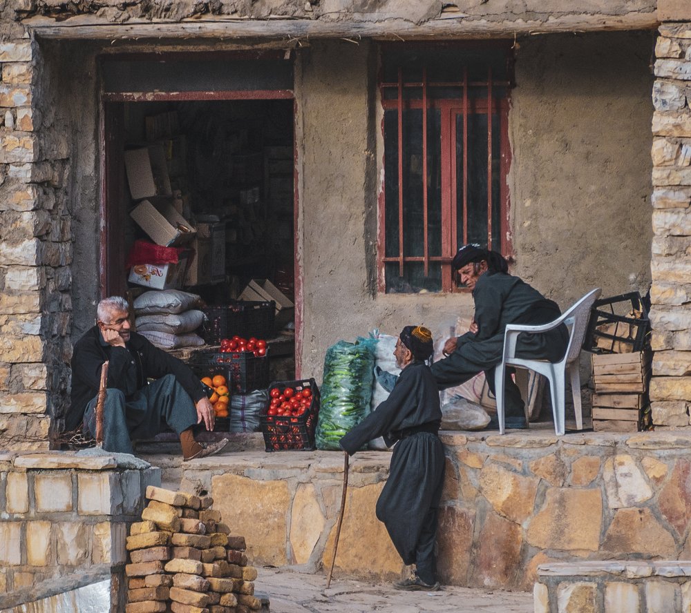 Old men of the village