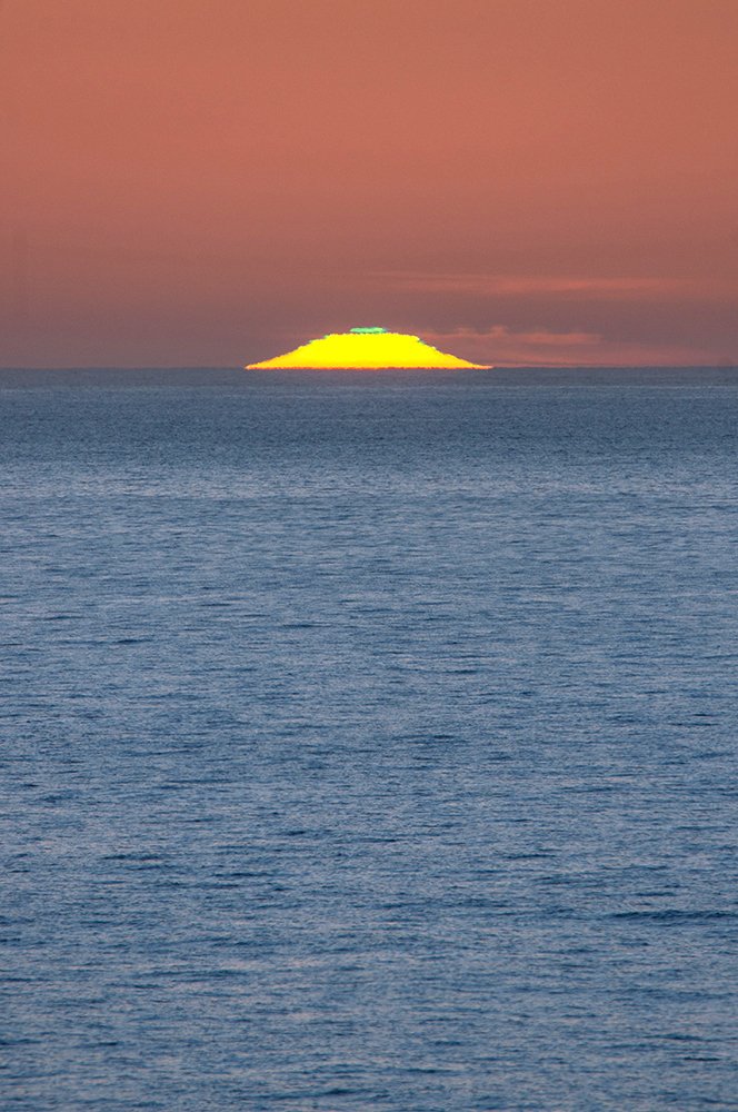 Creación del Rayo Verde