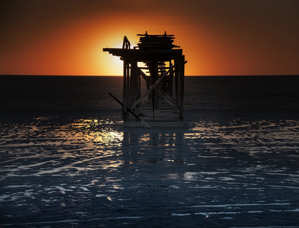 Atardecer en las Salinas