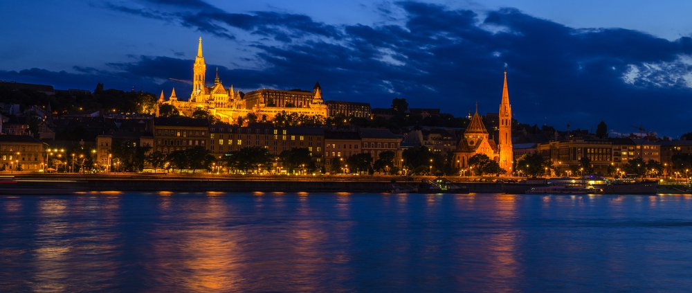 Вид на Рыбацкий бастион, Будапешт, Венгрия