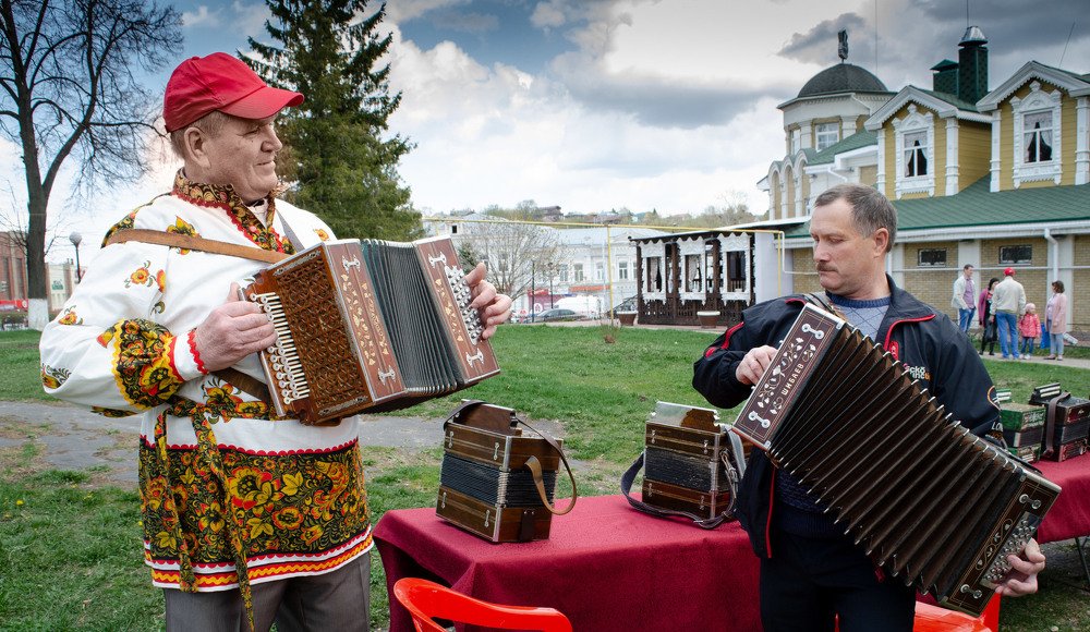 Russian harmonica festival