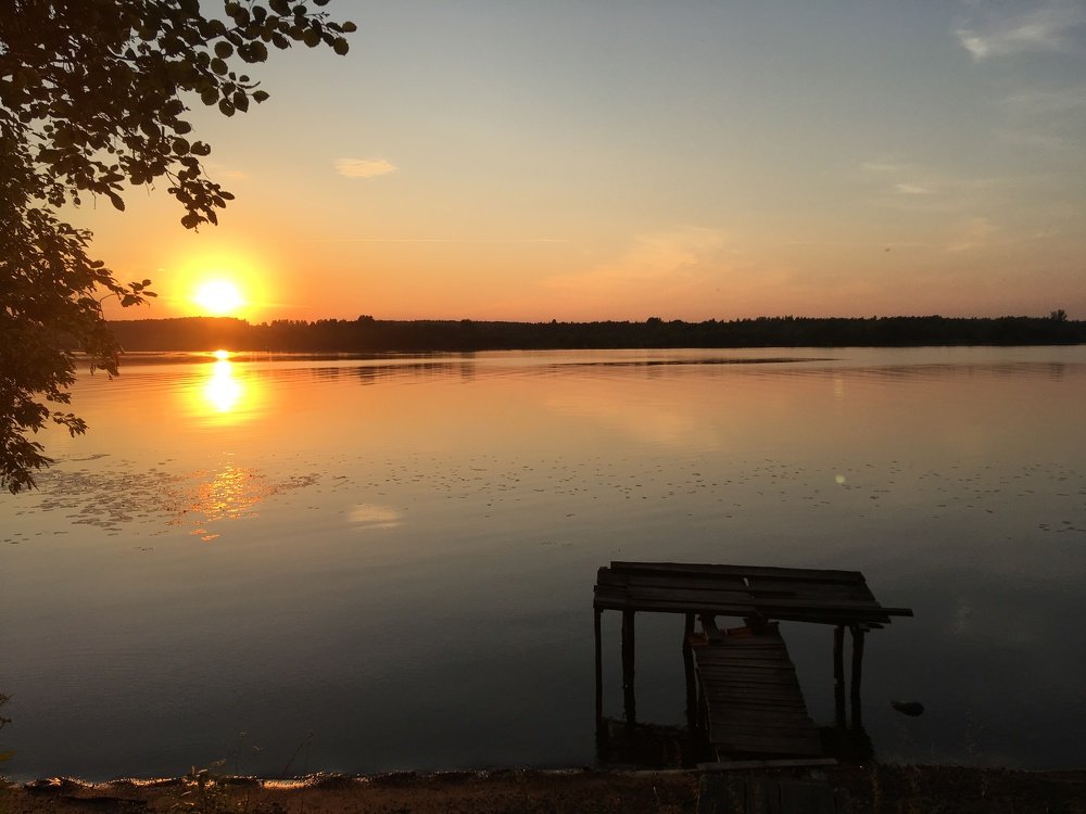 Закат над Волгой