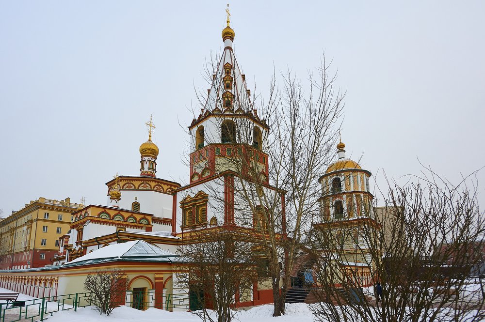 Собор Богоявления господня в городе Иркутске