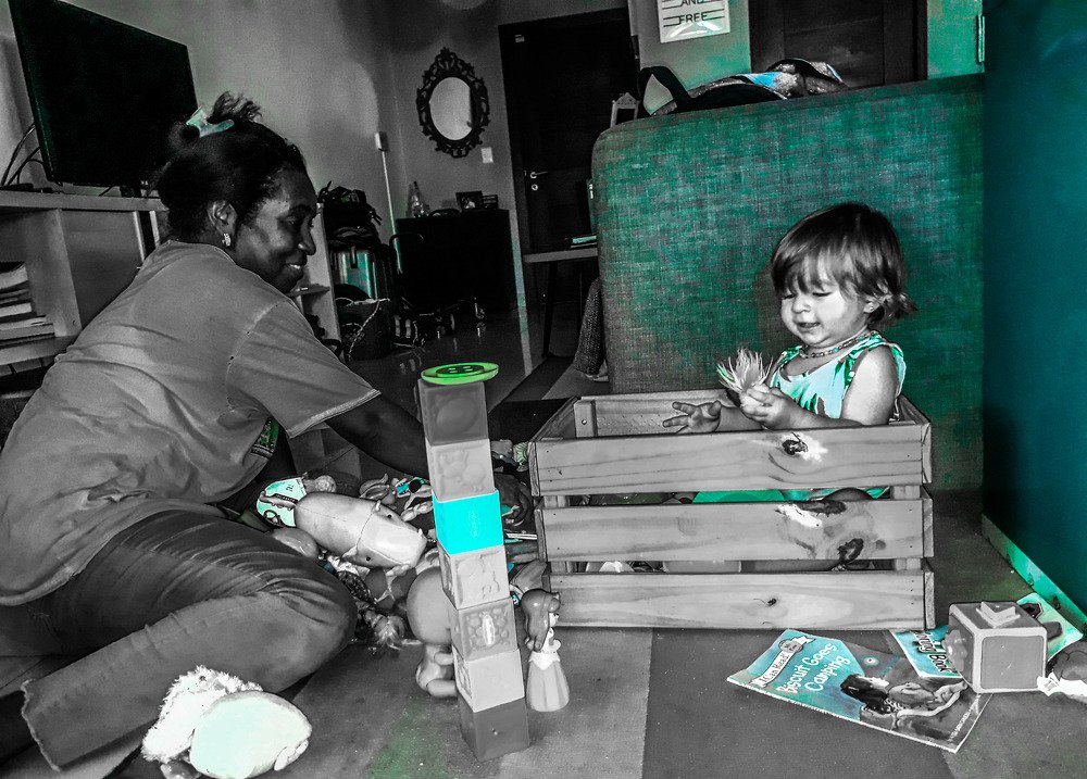 Entre juegos.