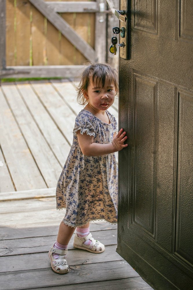 Я у бабушки живу.....