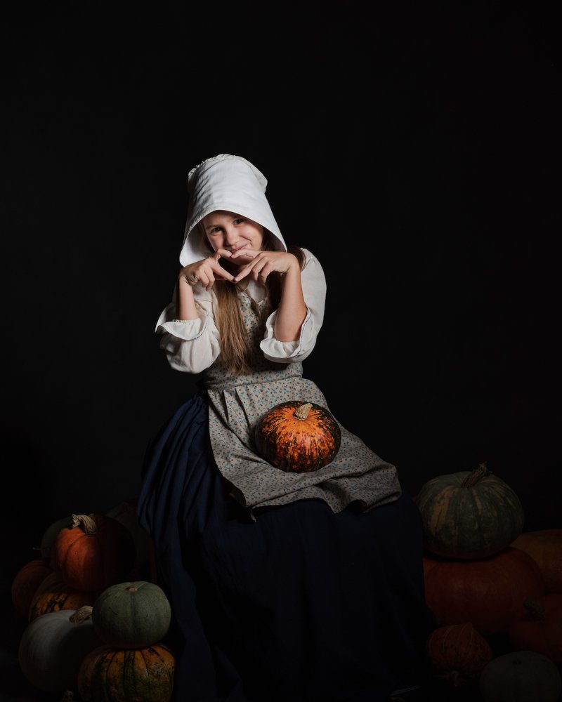 Фотосессия с тыквами