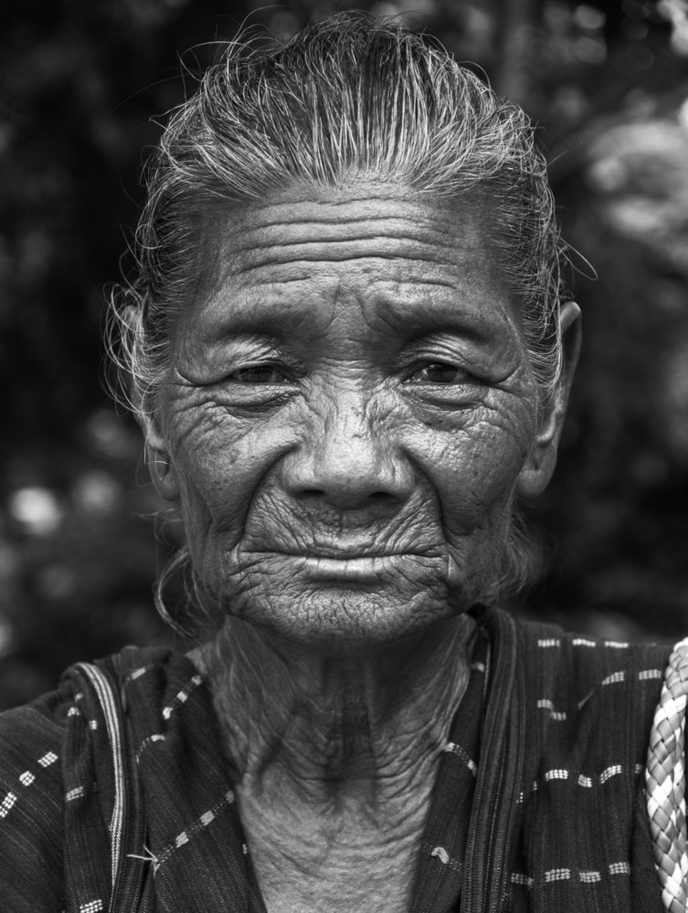 Old indiginious woman