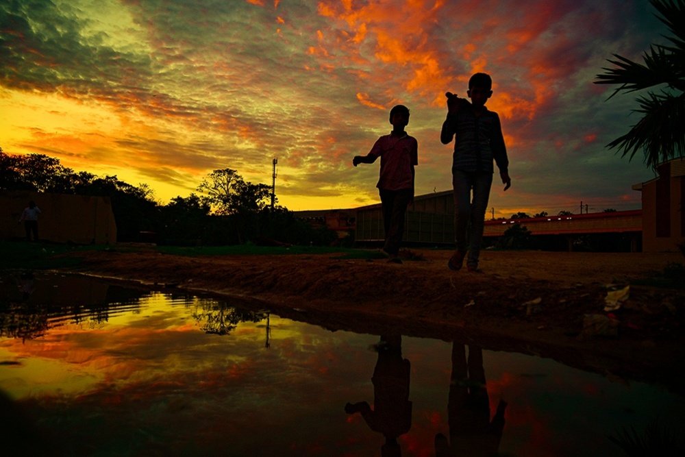 Colours of Childhood Days.