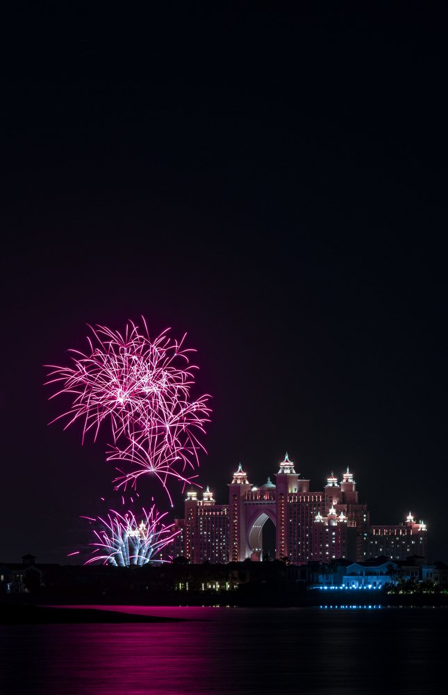 Fireworks at Atlantis