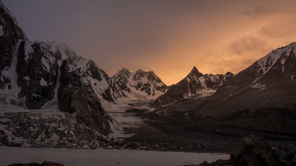 Golden to Purple hour