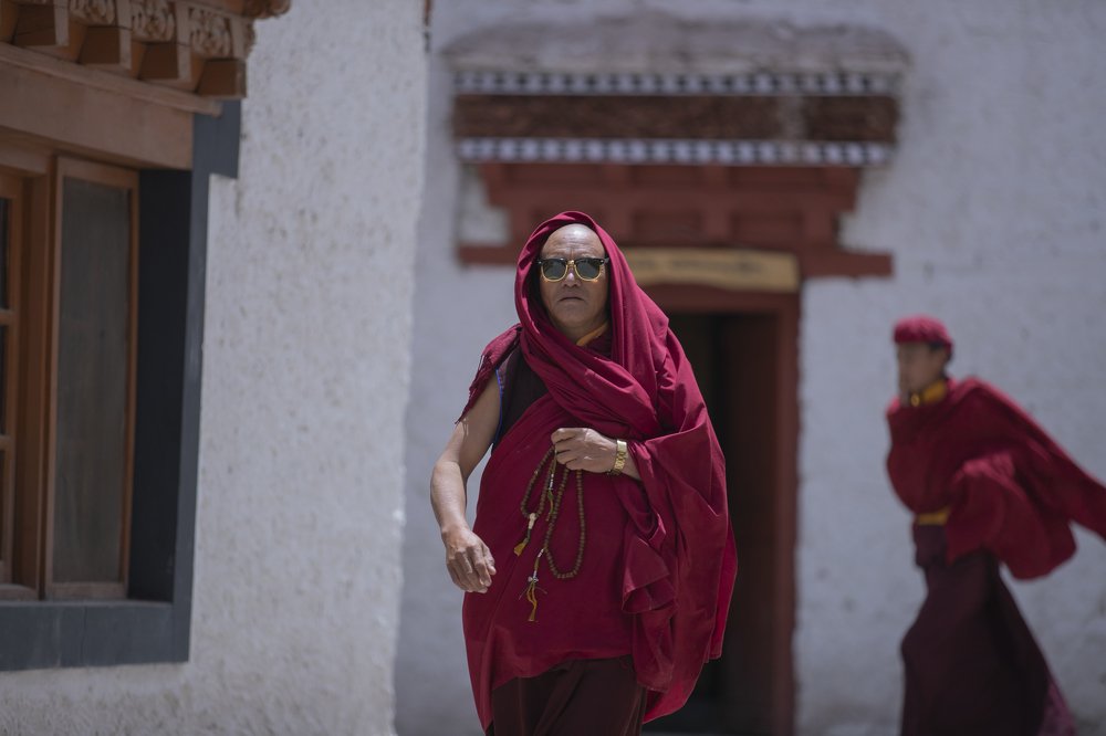 Buddhist Monks Daily Life