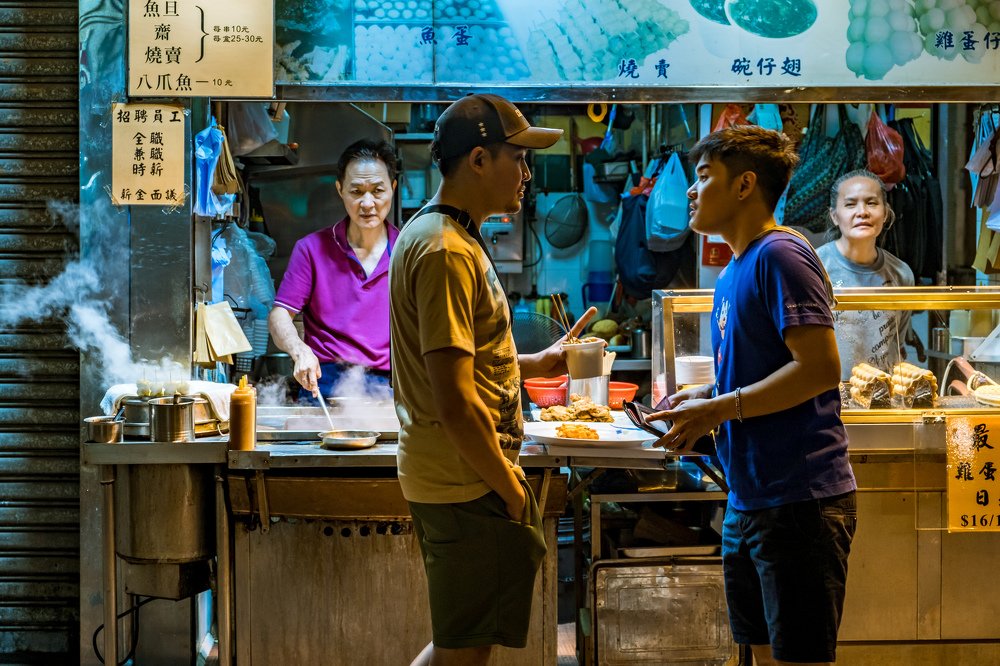 Улицы Гонконга