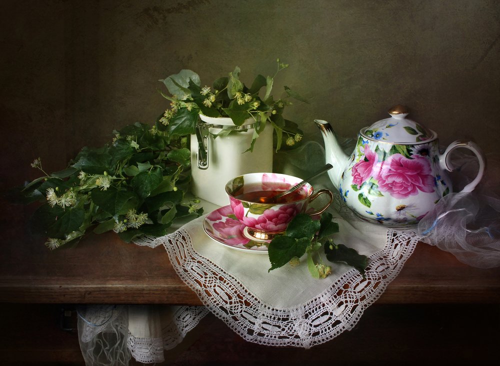 Чай с липовым цветом