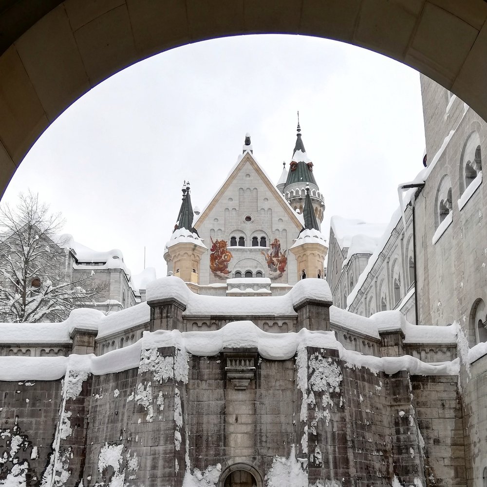 Neuschwanstein Castle during a fairytail