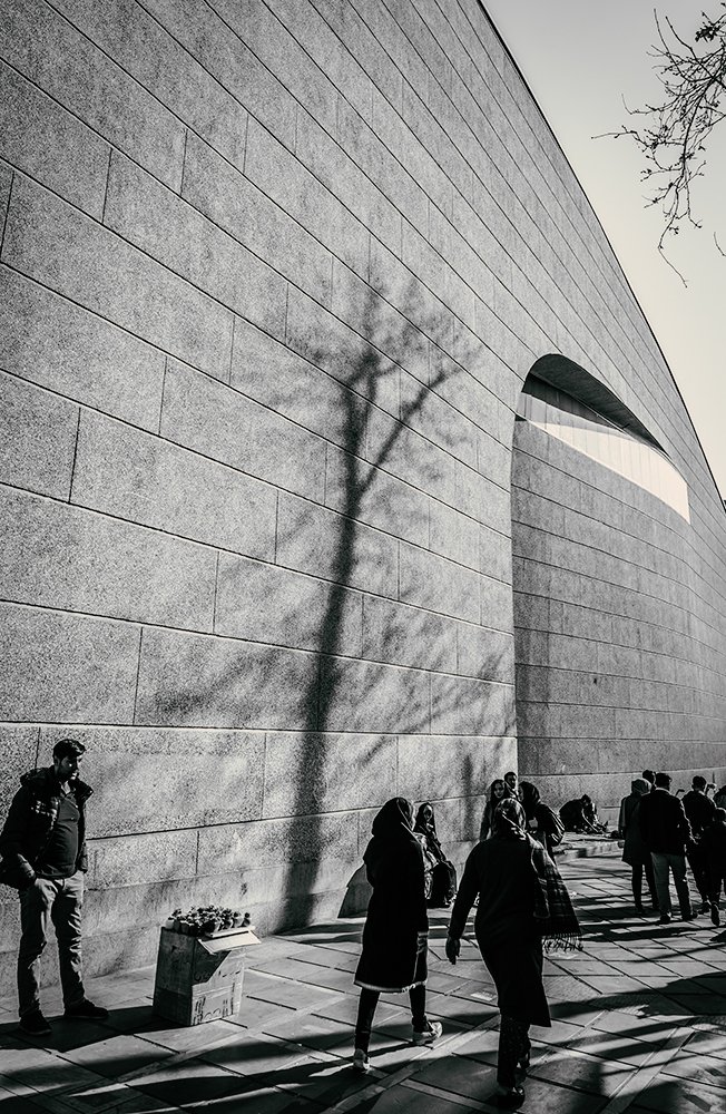 To reach to her self