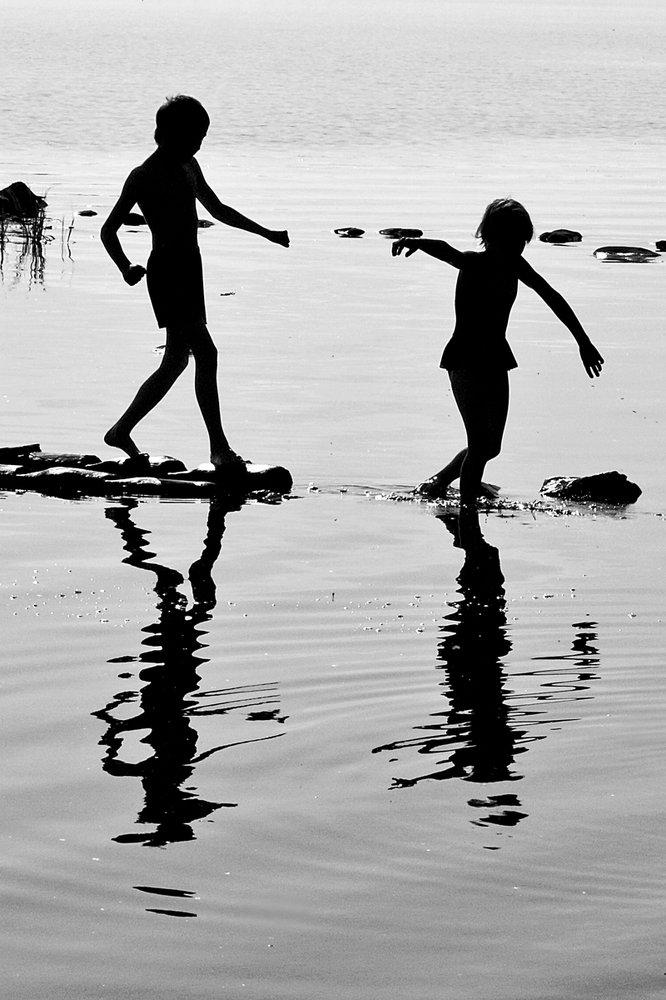 По дорожке на воде