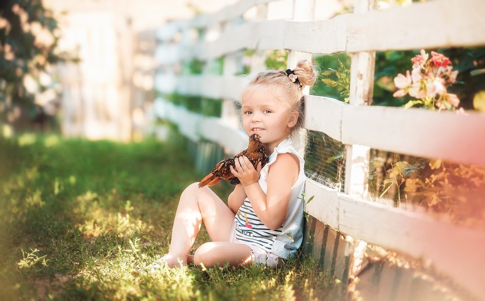Детство в деревне