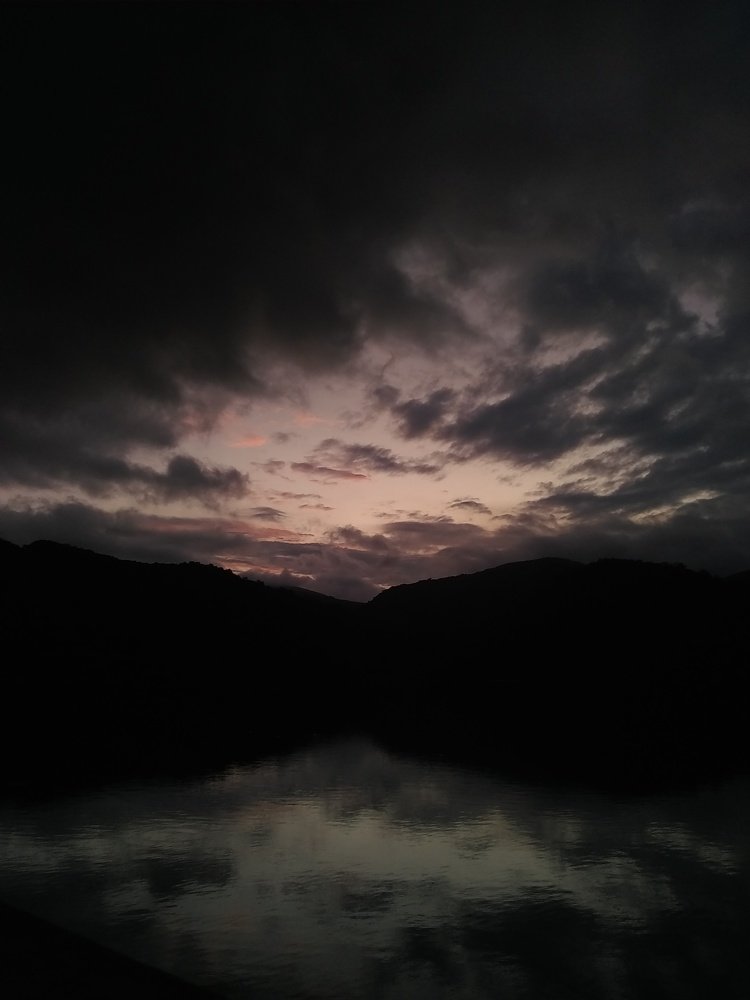Atardecer después de la tormenta
