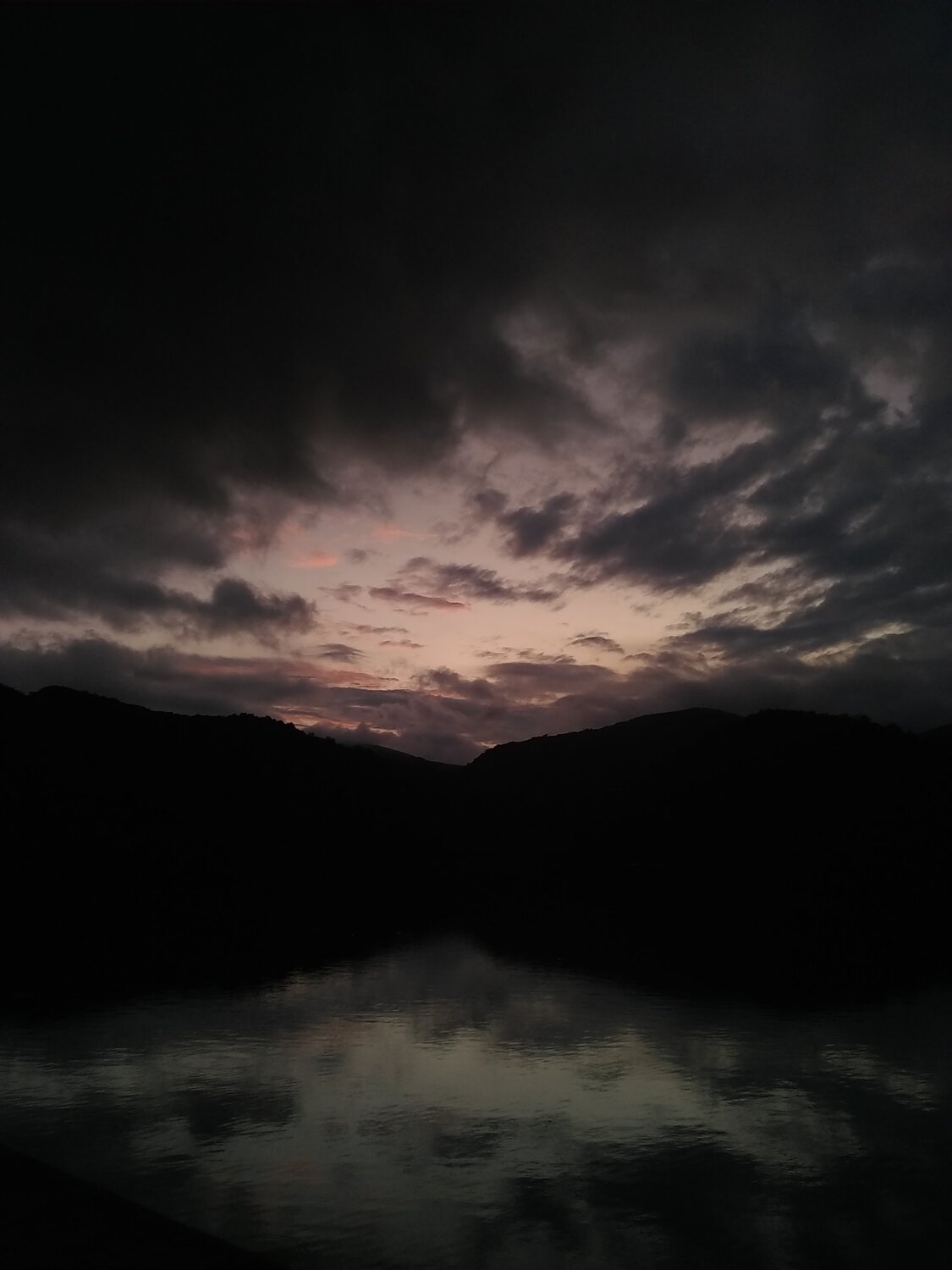 Atardecer después de la tormenta