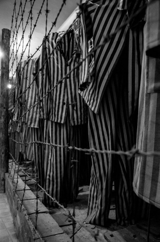 The Auschwitz concentration camp