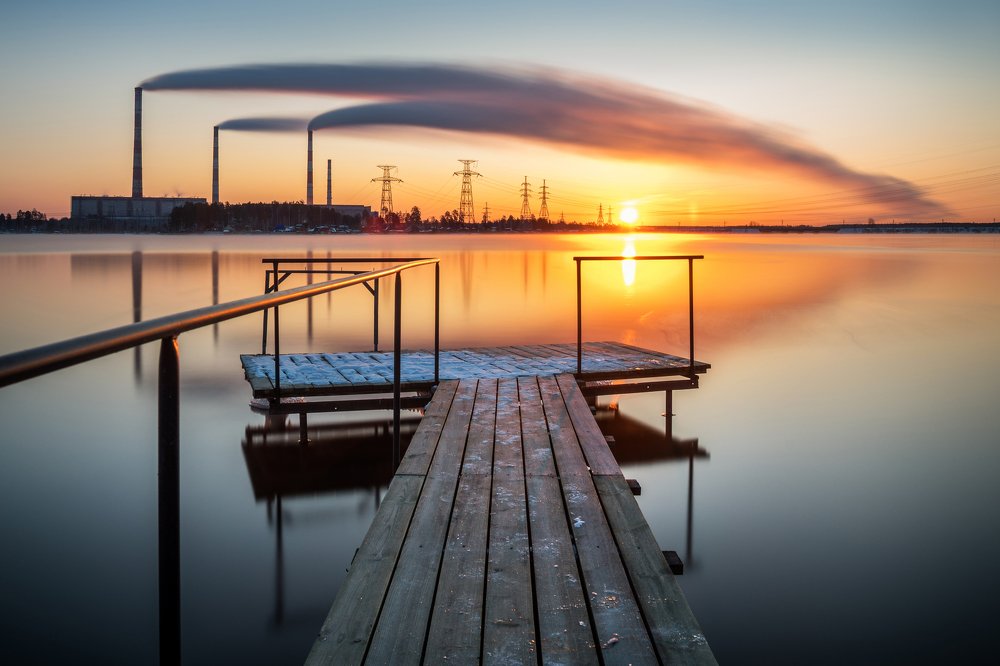 Индустриальное утро