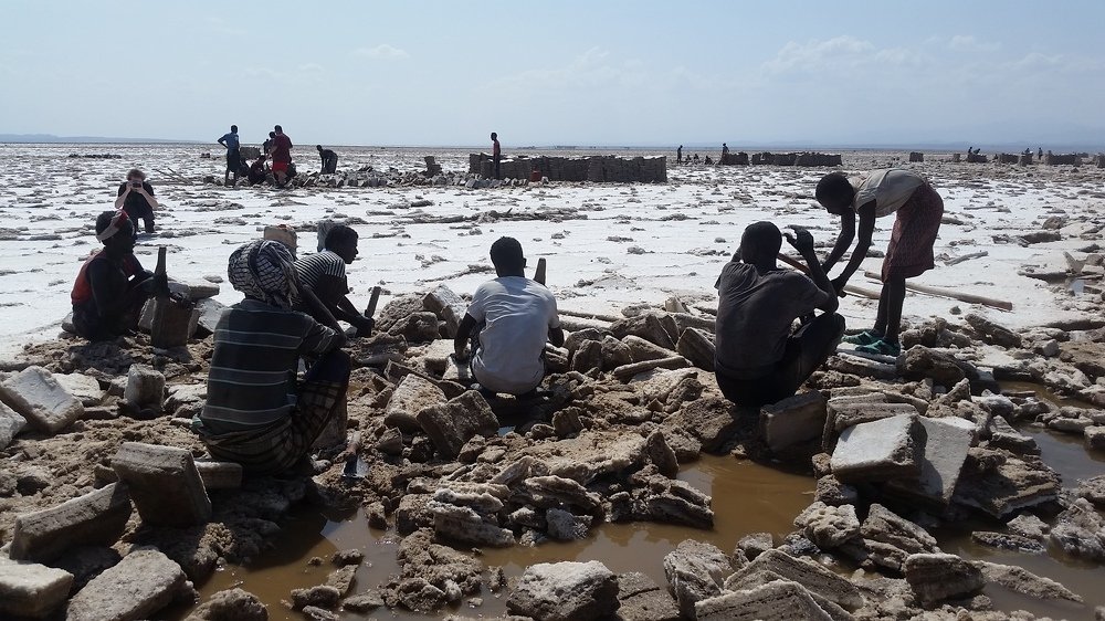 Salt miners