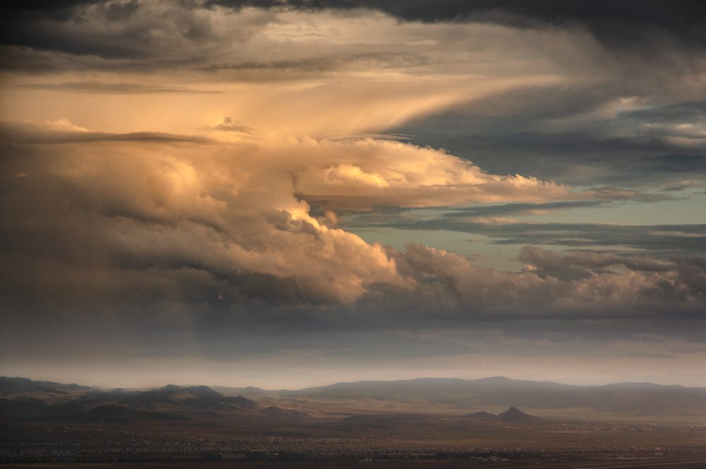 После дождя.