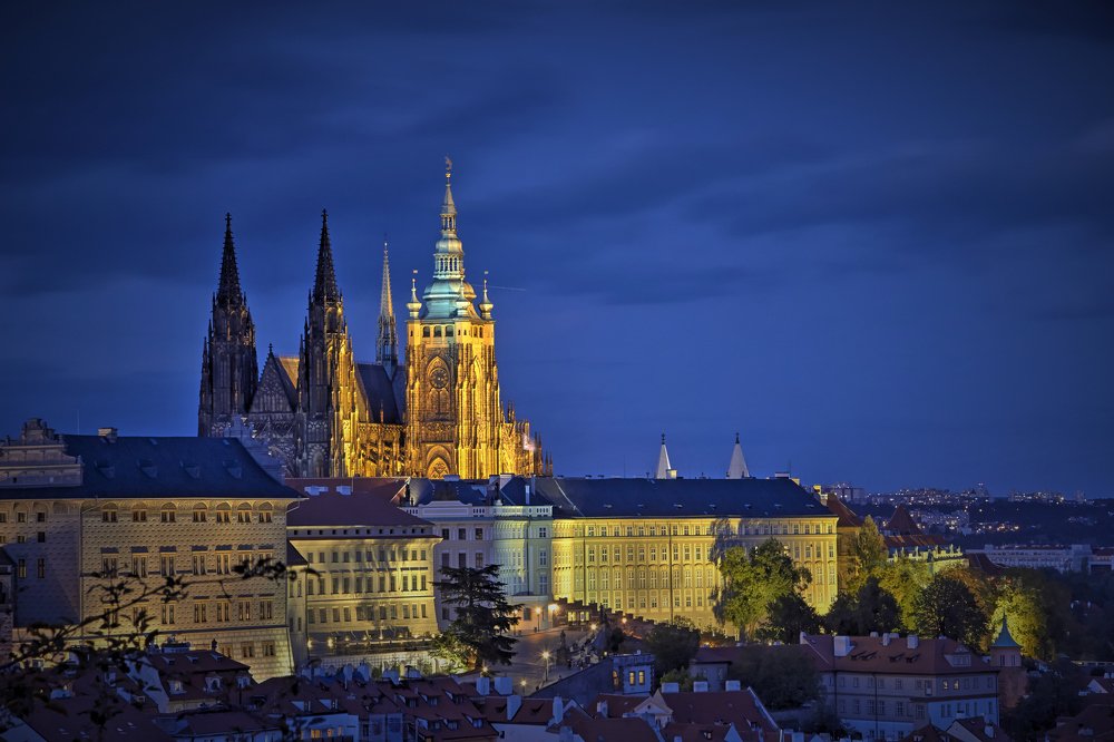 Вид на Собор Святого Вита, Прага