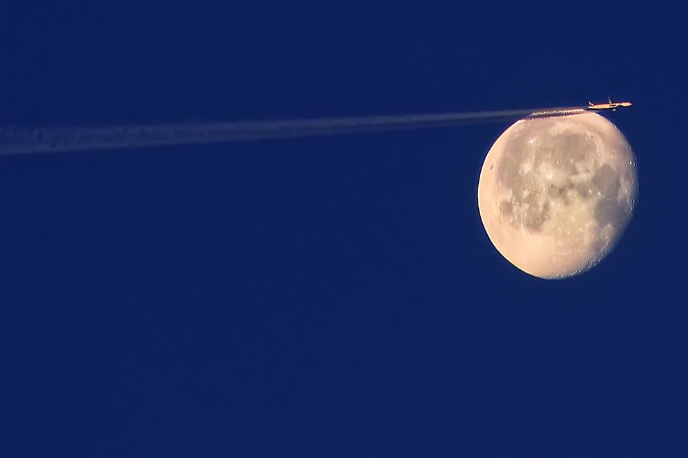 Полёт к луне.