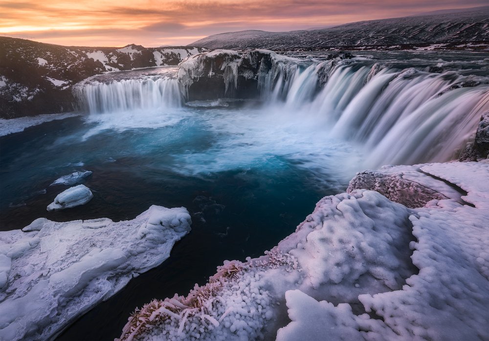 Morning from Goðafoss