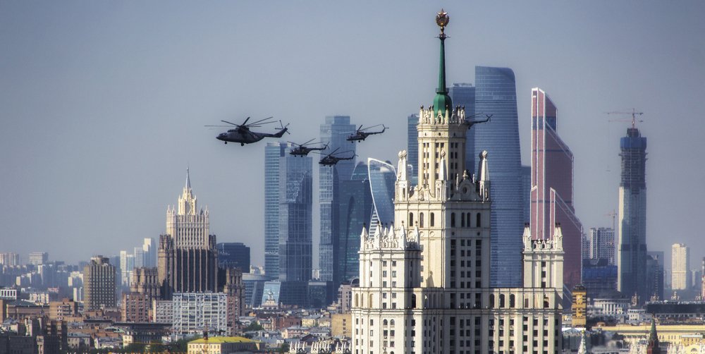 Стрекозы в городе